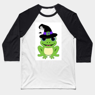 Witchy Frog Baseball T-Shirt